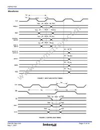 HSP45116AVC-52Z Datasheet Page 17