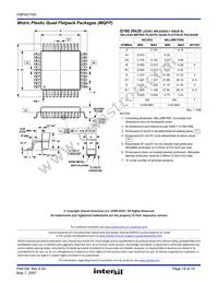 HSP45116AVC-52Z Datasheet Page 19