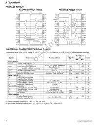HT507DC Datasheet Page 2