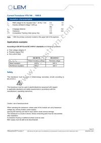 HTA 1000S Datasheet Page 2