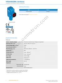 HTB18-B4A2BB Datasheet Page 2