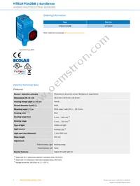 HTB18-P3A2BB Datasheet Page 2