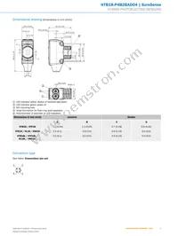 HTB18-P4B2BAD04 Datasheet Page 5