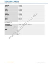 HTB18-P4B2BB Datasheet Page 4
