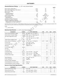 HUF75229P3 Datasheet Page 2