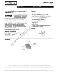 HUF75307T3ST Datasheet Cover