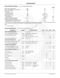 HUF75321D3ST Datasheet Page 3