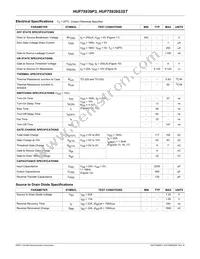 HUF75939P3 Datasheet Page 2