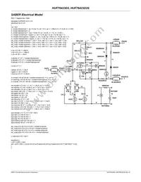 HUF76423D3 Datasheet Page 8