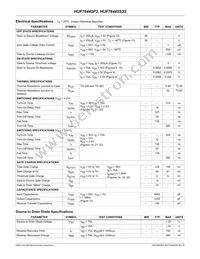 HUF76445S3ST Datasheet Page 2