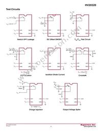 HV20320PJ-G Datasheet Page 6