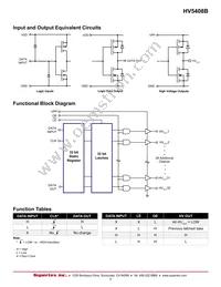 HV5408PJ-B-G Datasheet Page 5