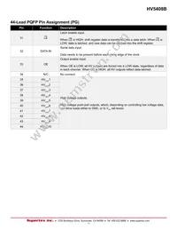HV5408PJ-B-G Datasheet Page 7