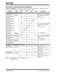 HV7322-V/AGA Datasheet Page 8