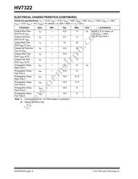 HV7322-V/AGA Datasheet Page 14