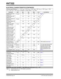 HV7322-V/AGA Datasheet Page 16