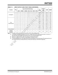 HV7322-V/AGA Datasheet Page 19