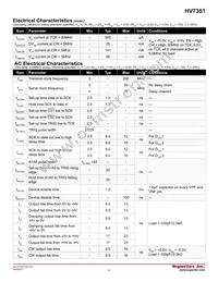 HV7351K6-G Datasheet Page 4