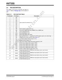 HV7355K6-G Datasheet Page 8