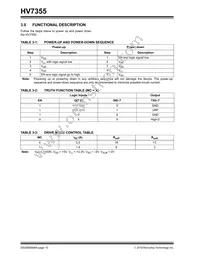 HV7355K6-G Datasheet Page 10