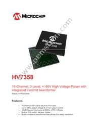 HV7358-V/AFA Datasheet Cover