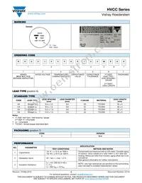 HVCC153Y6P102MEAX Datasheet Page 3