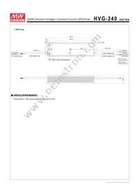 HVG-240-30A Datasheet Page 10