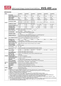 HVG-480-42B Datasheet Page 2