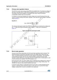 HVLED001A Datasheet Page 22