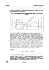 HVLED007TR Datasheet Page 11