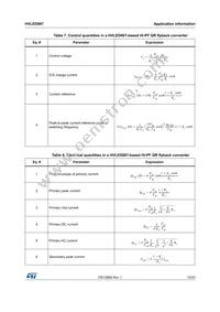 HVLED007TR Datasheet Page 15