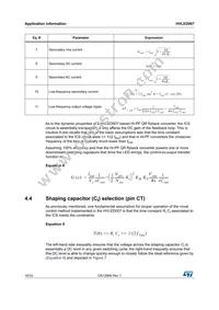 HVLED007TR Datasheet Page 16