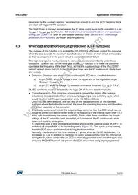 HVLED007TR Datasheet Page 23