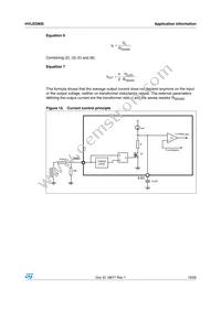 HVLED805 Datasheet Page 19