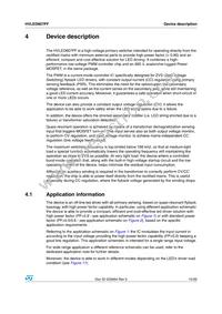 HVLED807PF Datasheet Page 15