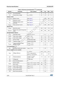 HVLED815PF Datasheet Page 10