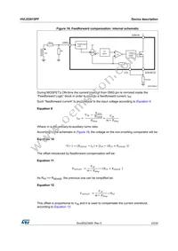 HVLED815PF Datasheet Page 23