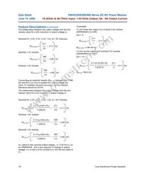 HW006A0M1-S Datasheet Page 18