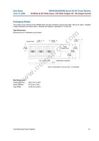 HW006A0M1-S Datasheet Page 23