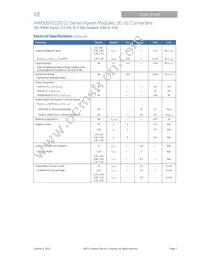HW010A0G1-SZ Datasheet Page 3
