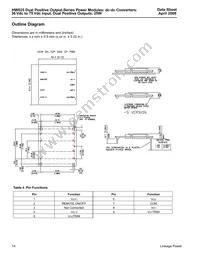 HW025FG Datasheet Page 14