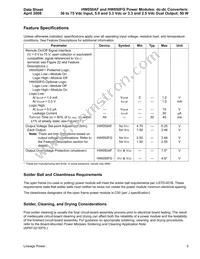 HW050FG Datasheet Page 5