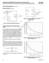 HW050FG Datasheet Page 14