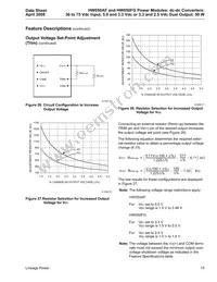 HW050FG Datasheet Page 15