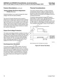 HW050FG Datasheet Page 16