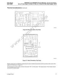 HW050FG Datasheet Page 17