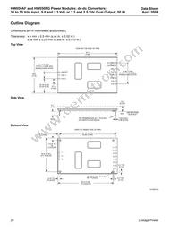 HW050FG Datasheet Page 20