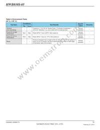 HWB030S-05-RM-C Datasheet Page 14