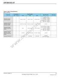 HWB030S-05-RM-C Datasheet Page 16
