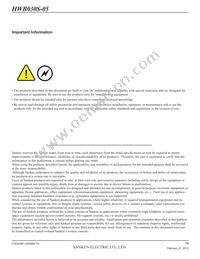 HWB030S-05-RM-C Datasheet Page 18